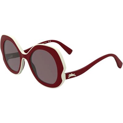 Longchamp Occhiali Da Sole Da Donna Lo780s Burgundy Dark Red/CAT2 Longchamp Occhiali Da Sole Da Donna Lo780s Burgundy Dark Red/CAT2