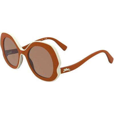 Longchamp Occhiali Da Sole Da Donna Lo780s Orange Orange Tort 3/CAT2 Longchamp Occhiali Da Sole Da Donna Lo780s Orange Orange Tort 3/CAT2