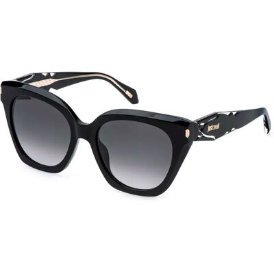 Just Cavalli Occhiali Da Sole Da Donna Sjc172-550700 Shiny Black Smoke Gradient/CAT3 Just Cavalli Occhiali Da Sole Da Donna Sjc172-550700 Shiny Black Smoke Gradient/CAT3