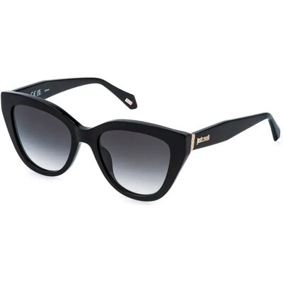 Just Cavalli Occhiali Da Sole Da Donna Sjc173-540700 Shiny Black Smoke Gradient/CAT3 Just Cavalli Occhiali Da Sole Da Donna Sjc173-540700 Shiny Black Smoke Gradient/CAT3