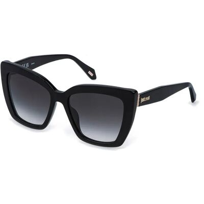 Just Cavalli Occhiali Da Sole Da Donna Sjc17-560700 Shiny Black Smoke Gradient/CAT3 Just Cavalli Occhiali Da Sole Da Donna Sjc17-560700 Shiny Black Smoke Gradient/CAT3