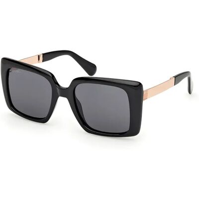 Max & Co Occhiali Da Sole Da Donna Mo0134 Shiny Black Smoke/CAT3 Max & Co Occhiali Da Sole Da Donna Mo0134 Shiny Black Smoke/CAT3