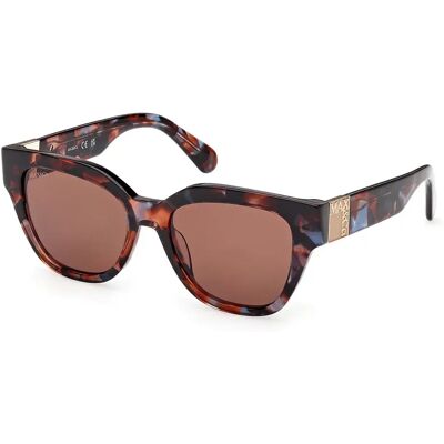 Max & Co Occhiali Da Sole Da Donna Mo0138 Red Havana Brown/CAT3 Max & Co Occhiali Da Sole Da Donna Mo0138 Red Havana Brown/CAT3