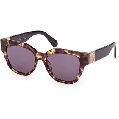 Max & Co Occhiali Da Sole Da Donna Mo0138 Havana / Other Violet/CAT3 Max & Co Occhiali Da Sole Da Donna Mo0138 Havana / Other Violet/CAT3