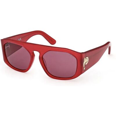 Pucci Occhiali Da Sole Da Donna Ep022 Shiny Red Bordeaux/CAT3 Pucci Occhiali Da Sole Da Donna Ep022 Shiny Red Bordeaux/CAT3