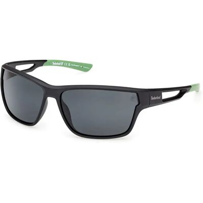 Timberland Occhiali Da Sole Polarizzati Tb00001 Matte Black Smoke/CAT3 Timberland Occhiali Da Sole Polarizzati Tb00001 Matte Black Smoke/CAT3
