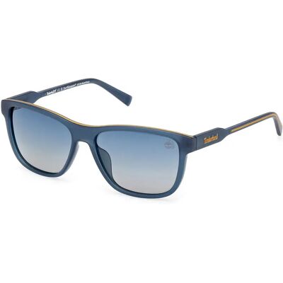 Timberland Occhiali Da Sole Polarizzati Tb00052-h Matte Blue Smoke/CAT2 Timberland Occhiali Da Sole Polarizzati Tb00052-h Matte Blue Smoke/CAT2