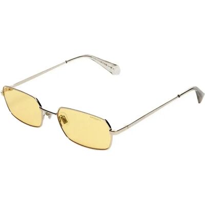Superdry Occhiali Da Sole Da Donna Metal Rectangle Gold / Yellow lens One Size Superdry Occhiali Da Sole Da Donna Metal Rectangle Gold / Yellow lens One Size