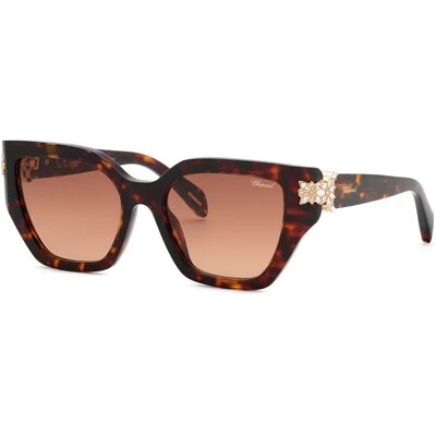 Chopard Occhiali Da Sole Da Donna Sch18s-50909 5x18x125 Mm Shiny Classic Havana Brown Gradient Brown/CAT2 Chopard Occhiali Da Sole Da Donna Sch18s-50909 5x18x125 Mm Shiny Classic Havana Brown Gradient Brown/CAT2