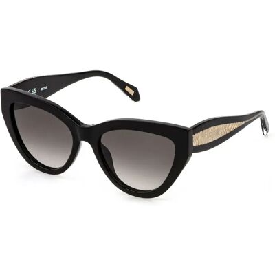 Just Cavalli Occhiali Da Sole Da Donna Sjc193-550700 55x18x145 Mm Shiny Black Smoke Gradient/CAT3 Just Cavalli Occhiali Da Sole Da Donna Sjc193-550700 55x18x145 Mm Shiny Black Smoke Gradient/CAT3