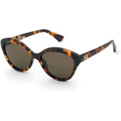 Nina Ricci Occhiali Da Sole Da Donna Snr78-55075 55x17x10 Mm Shiny Havana Brown/CAT3 Nina Ricci Occhiali Da Sole Da Donna Snr78-55075 55x17x10 Mm Shiny Havana Brown/CAT3