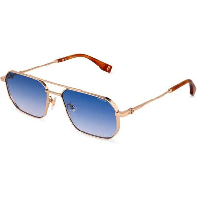 Police Occhiali Da Sole Splu7-58300y 58x17x15 Mm Shiny Rose Gold Blue Gradient Blue/CAT2 Police Occhiali Da Sole Splu7-58300y 58x17x15 Mm Shiny Rose Gold Blue Gradient Blue/CAT2
