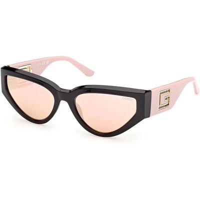 Guess Occhiali Da Sole Da Donna Gu00292 Shiny Black / Shiny Light Pink Bordeaux Mirror/CAT2 Guess Occhiali Da Sole Da Donna Gu00292 Shiny Black / Shiny Light Pink Bordeaux Mirror/CAT2