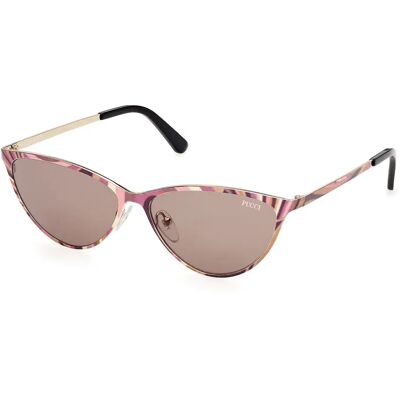 Pucci Occhiali Da Sole Da Donna Ep0256 Animal 99J Roviex/CAT2 Pucci Occhiali Da Sole Da Donna Ep0256 Animal 99J Roviex/CAT2