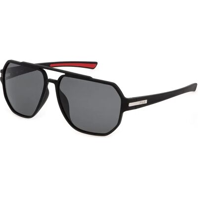 Fila Occhiali Da Sole Polarizzati Sfi301-60u28p Black / Grey One Size Fila Occhiali Da Sole Polarizzati Sfi301-60u28p Black / Grey One Size