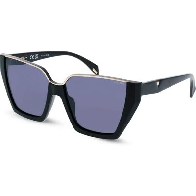 Police Occhiali Da Sole Da Donna Spll33-570700 Black Grey/CAT3 Police Occhiali Da Sole Da Donna Spll33-570700 Black Grey/CAT3