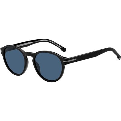Boss Occhiali Da Sole Boss1506s807 52/20/15 Black Blue/CAT3 Boss Occhiali Da Sole Boss1506s807 52/20/15 Black Blue/CAT3