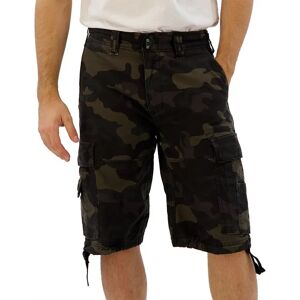 Brandit Pantaloni Corti Vintage Dark Camo M Brandit Pantaloni Corti Vintage Dark Camo M