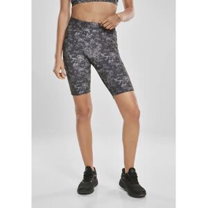 Urban Classics Pantaloni Corti Cycling For High Waist Camo Tech Black / Gray L Urban Classics Pantaloni Corti Cycling For High Waist Camo Tech Black / Gray L