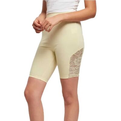 Urban Classics Leggings Corti Inset Cycle Soft Yellow XS Urban Classics Leggings Corti Inset Cycle Soft Yellow XS