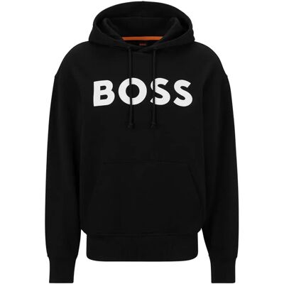 Boss Felpa Con Cappuccio Webasichood 102192 01 Black 2XL Boss Felpa Con Cappuccio Webasichood 102192 01 Black 2XL