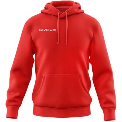 Givova Felpa Con Cappuccio Red 10-12 Anni Givova Felpa Con Cappuccio Red 10-12 Anni