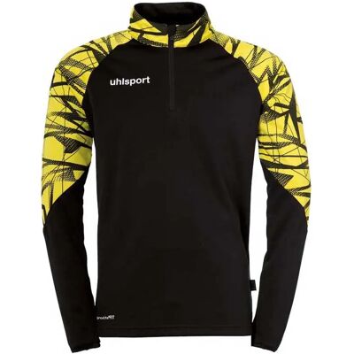 Uhlsport Felpa Con Mezza Zip Goal 25 Black / Lime Yellow 9-10 Anni Uhlsport Felpa Con Mezza Zip Goal 25 Black / Lime Yellow 9-10 Anni