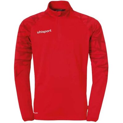 Uhlsport Felpa Con Mezza Zip Goal 25 Red / White 9-10 Anni Uhlsport Felpa Con Mezza Zip Goal 25 Red / White 9-10 Anni