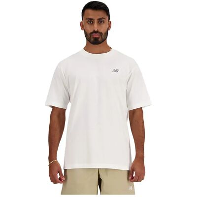 New Balance Maglietta A Maniche Corte Small Logo White M New Balance Maglietta A Maniche Corte Small Logo White M