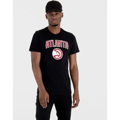 New Era Maglietta A Maniche Corte Nba Regular Atlanta Hawks Black S New Era Maglietta A Maniche Corte Nba Regular Atlanta Hawks Black S