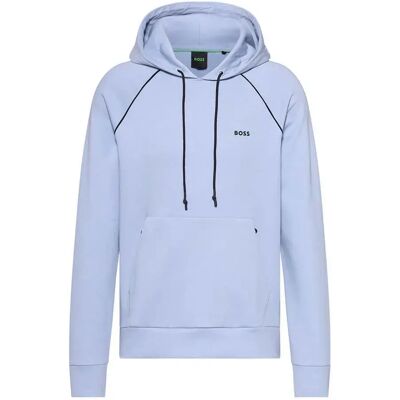 Boss Felpa Con Cappuccio Soody 1 10256713 Open Blue S Boss Felpa Con Cappuccio Soody 1 10256713 Open Blue S