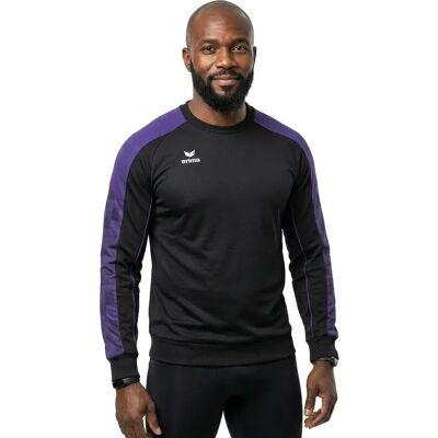 Erima Felpa Evo Star Black / Ultra Violet L Erima Felpa Evo Star Black / Ultra Violet L