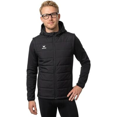 Erima Giacca Team Detachable Sleeves Black M Erima Giacca Team Detachable Sleeves Black M