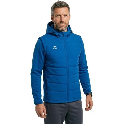 Erima Giacca Team Detachable Sleeves New Royal XL Erima Giacca Team Detachable Sleeves New Royal XL