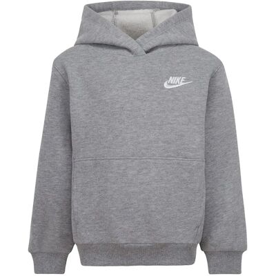 Nike Felpa Con Cappuccio Club Fleece Lbr Po Dark Grey Heather 4-5 Anni Nike Felpa Con Cappuccio Club Fleece Lbr Po Dark Grey Heather 4-5 Anni