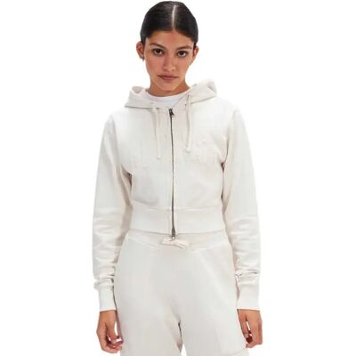 Ellesse Felpa Con Zip Lou Off White XS Ellesse Felpa Con Zip Lou Off White XS