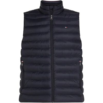 Tommy Hilfiger Gilet Core Packable Recycled Black / Black M Tommy Hilfiger Gilet Core Packable Recycled Black / Black M