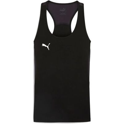 Puma Maglietta Senza Maniche Individual Black / White / Flat Dark Gray XS Puma Maglietta Senza Maniche Individual Black / White / Flat Dark Gray XS