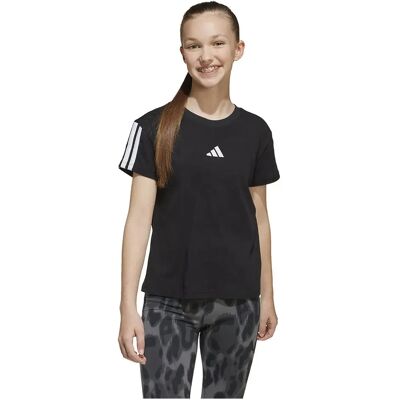 Adidas Maglietta A Maniche Corte Essentials Black / White 2 7-8 Anni Adidas Maglietta A Maniche Corte Essentials Black / White 2 7-8 Anni