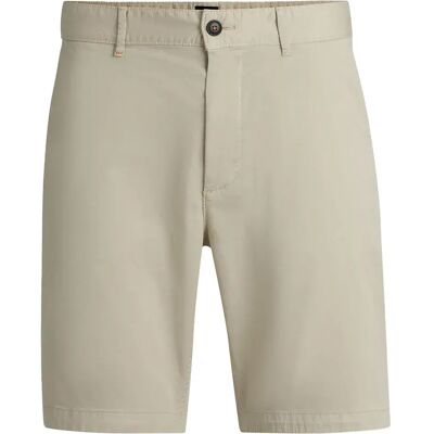 Boss Pantaloni Corti Chino Slim 01 Light Beige 31 Boss Pantaloni Corti Chino Slim 01 Light Beige 31