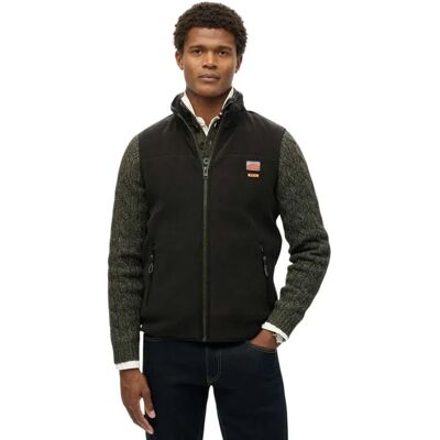 Superdry Gilet Active Black M Superdry Gilet Active Black M