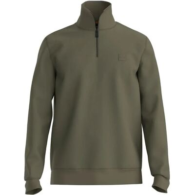 Boss Felpa Zetrust 1023591 01 Open Green L Boss Felpa Zetrust 1023591 01 Open Green L