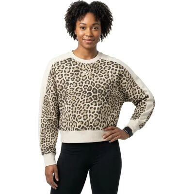 Puma Select Felpa T7 Leo Luxe Oversized Alpine Snow / Ice Coffee L Puma Select Felpa T7 Leo Luxe Oversized Alpine Snow / Ice Coffee L