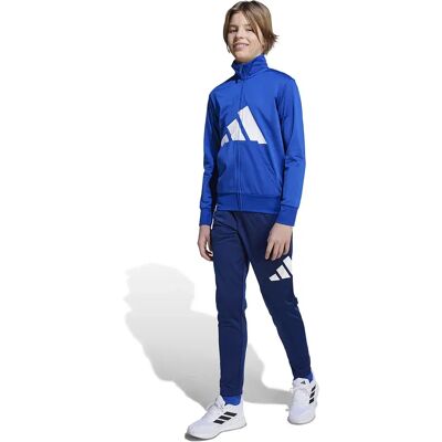Adidas Tuta Essentials Climacool Team Royal Blue / White 13-14 Anni Adidas Tuta Essentials Climacool Team Royal Blue / White 13-14 Anni