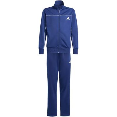Adidas Tuta Tricot Colour Pop Dark Blue / White 7-8 Anni Adidas Tuta Tricot Colour Pop Dark Blue / White 7-8 Anni