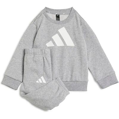 Adidas Pantaloni Essentials Medium Grey Heather / White 9-12 Mesi Adidas Pantaloni Essentials Medium Grey Heather / White 9-12 Mesi