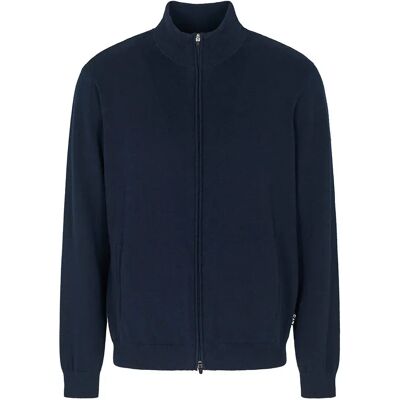 Ea7 Emporio Armani Felpa Con Zip Golf Pro Knitted T-top Navy M Ea7 Emporio Armani Felpa Con Zip Golf Pro Knitted T-top Navy M