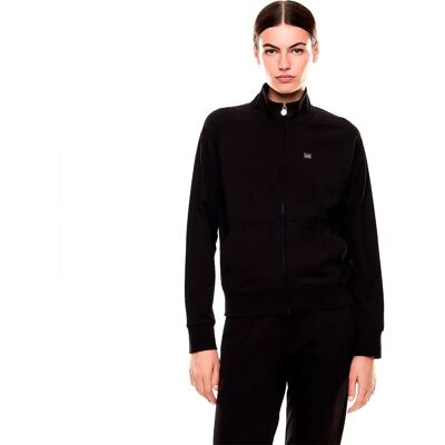 Ea7 Emporio Armani Felpa Con Zip Train Core Lady Black 2XL Ea7 Emporio Armani Felpa Con Zip Train Core Lady Black 2XL
