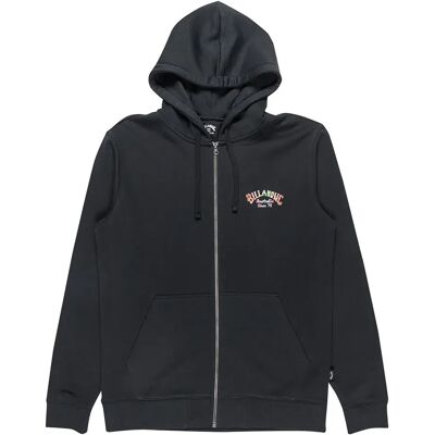 Billabong Felpa Con Zip Foundation Black S Billabong Felpa Con Zip Foundation Black S