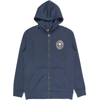 Billabong Felpa Con Zip Foundation Ombre Blue S Billabong Felpa Con Zip Foundation Ombre Blue S